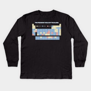 Periodic Table of The Blues Kids Long Sleeve T-Shirt
